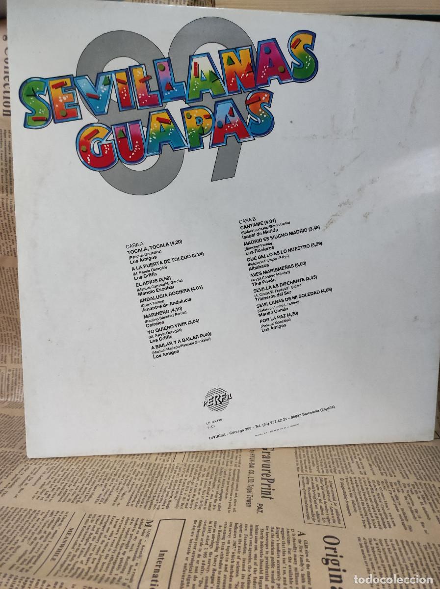 Discos de vinilo: Sevillanas Guapas 89 - Foto 2