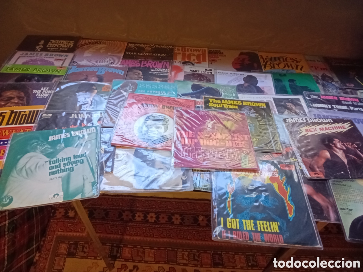 Discos de vinilo: Colecci&oacute;n de 46 Singles en Vinilo.de JAMES BROWN - Foto 5