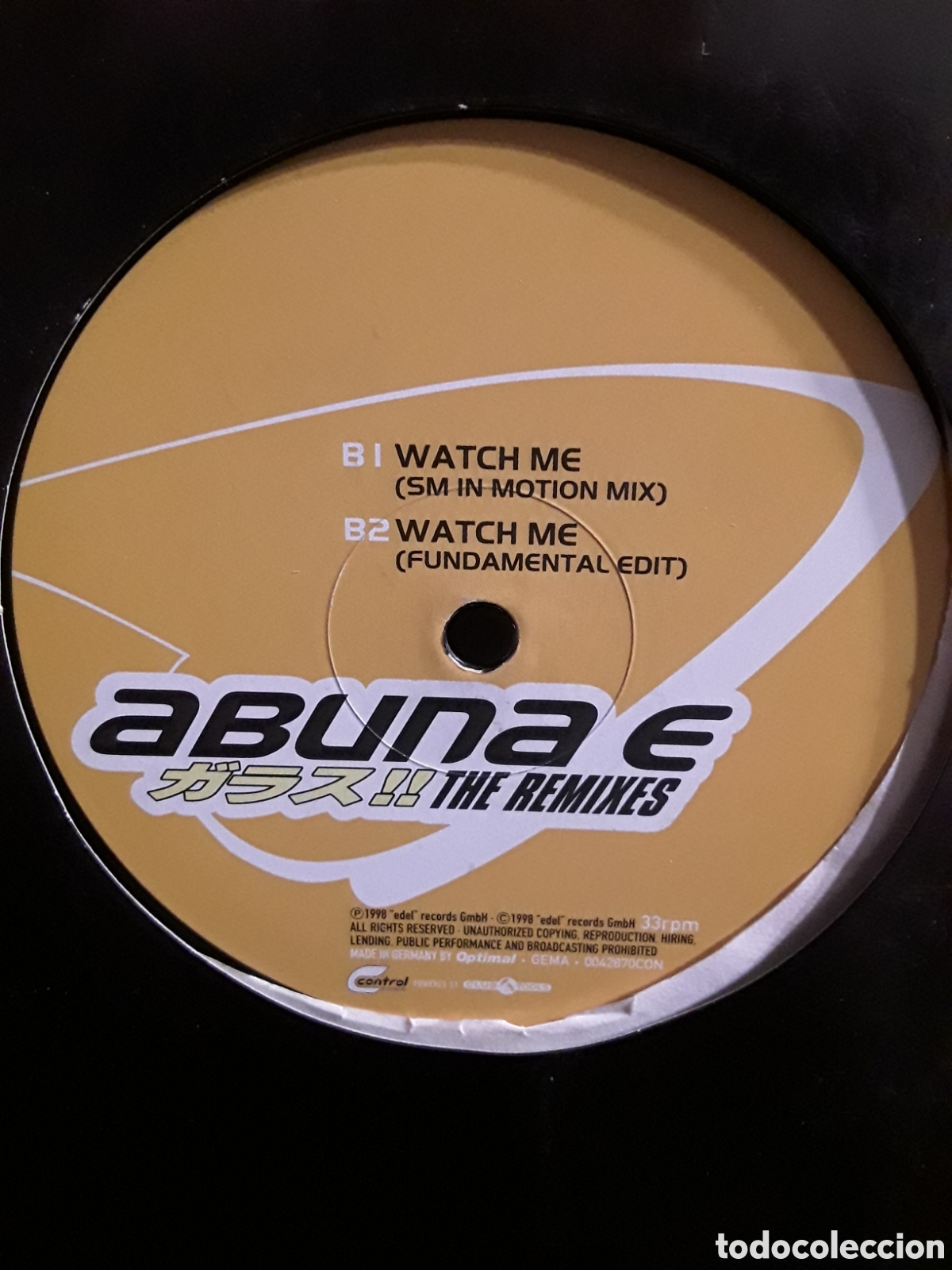 Discos de vinilo: Abuna E &lrm;&ndash; Watch Me (The Remixes) - Foto 2
