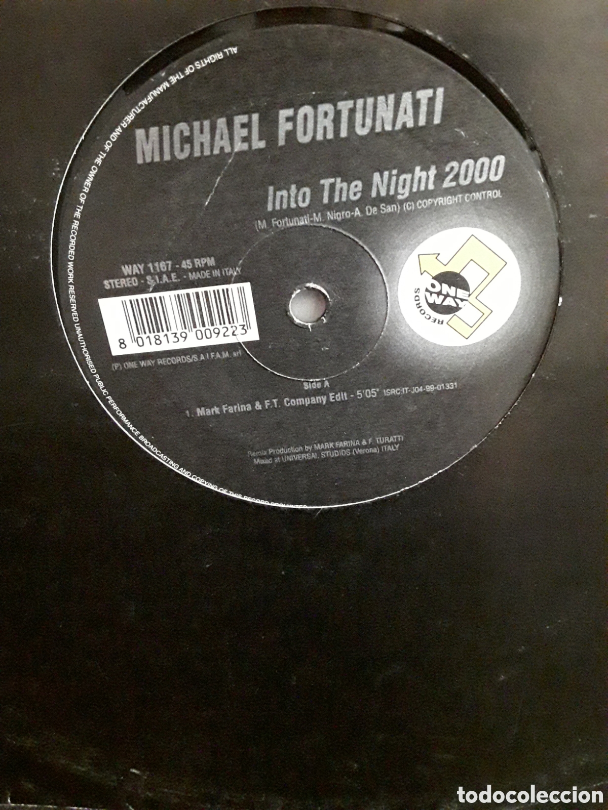 Discos de vinilo: Michael Fortunati &lrm;&ndash; Into The Night 2000 - Foto 2