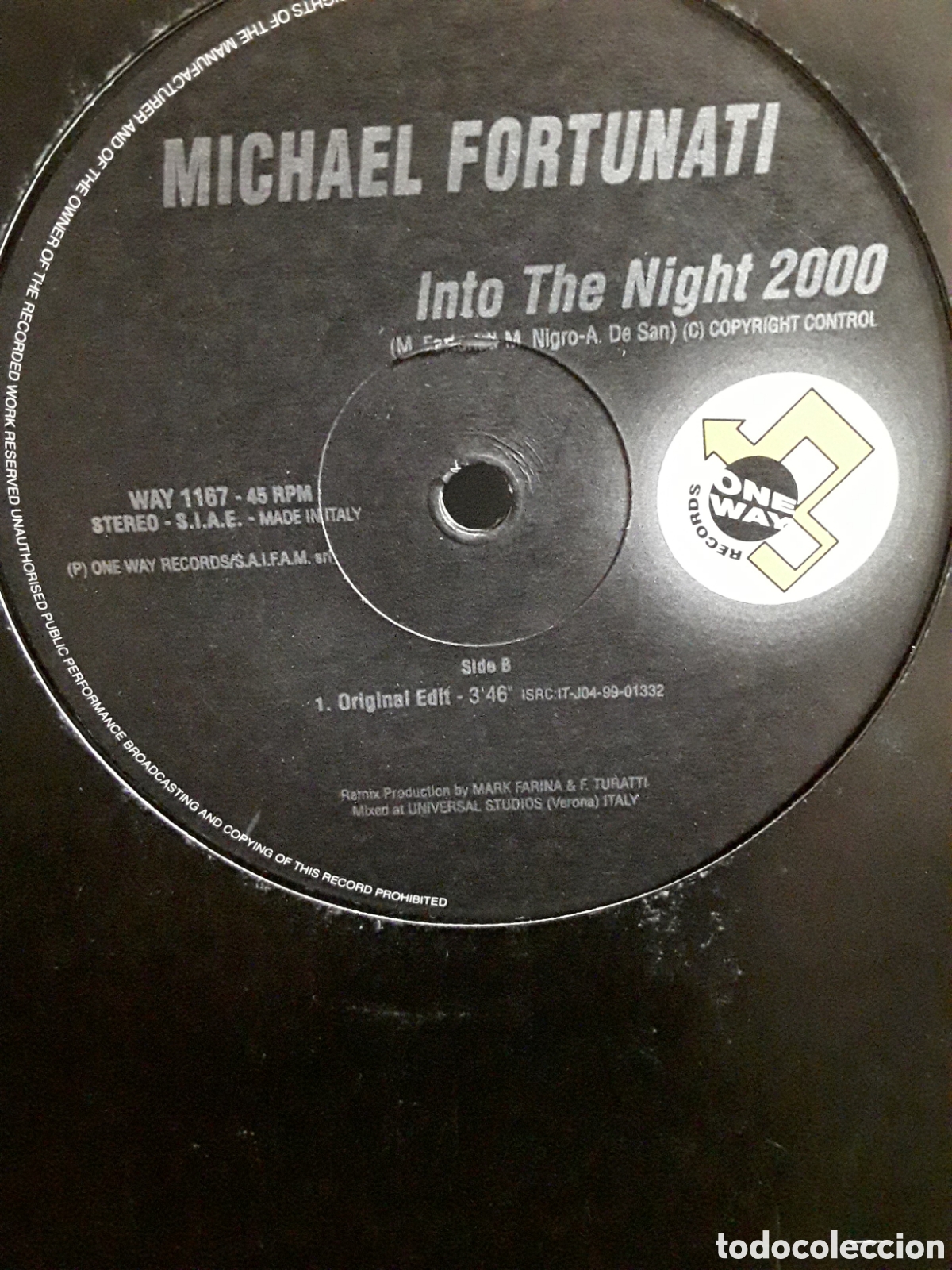 Discos de vinilo: Michael Fortunati &lrm;&ndash; Into The Night 2000 - Foto 1