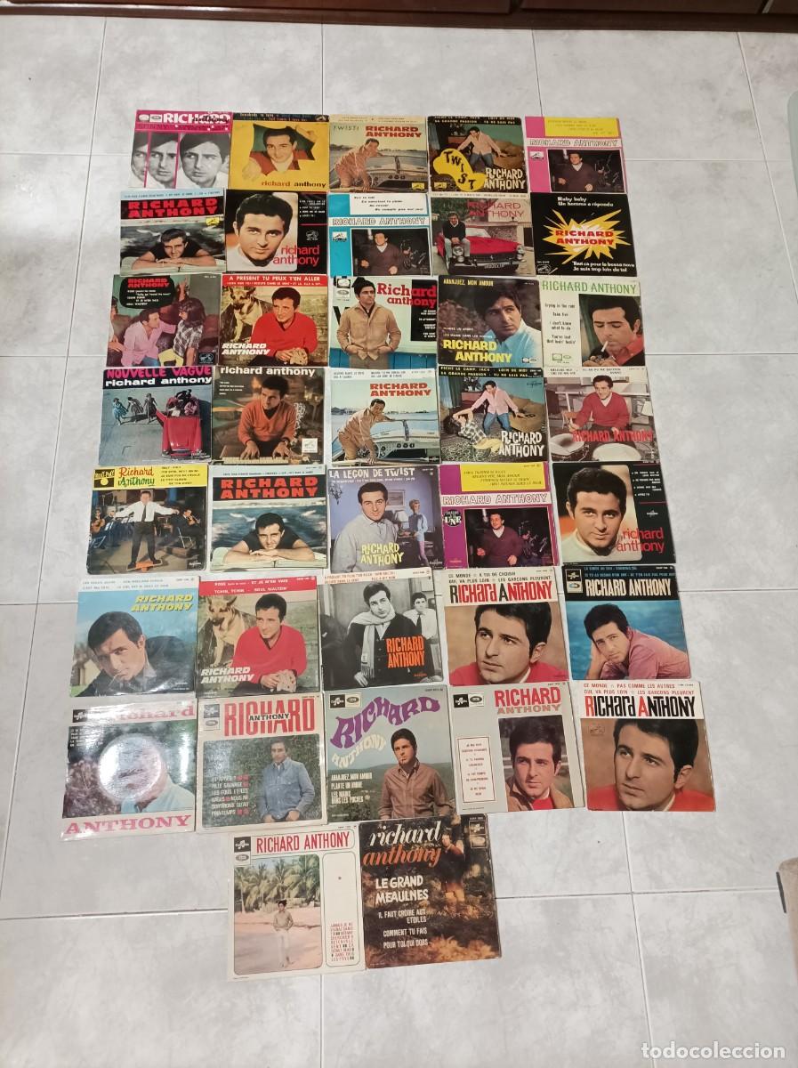Discos de vinilo: Richard Anthony super lote eps - Foto 1