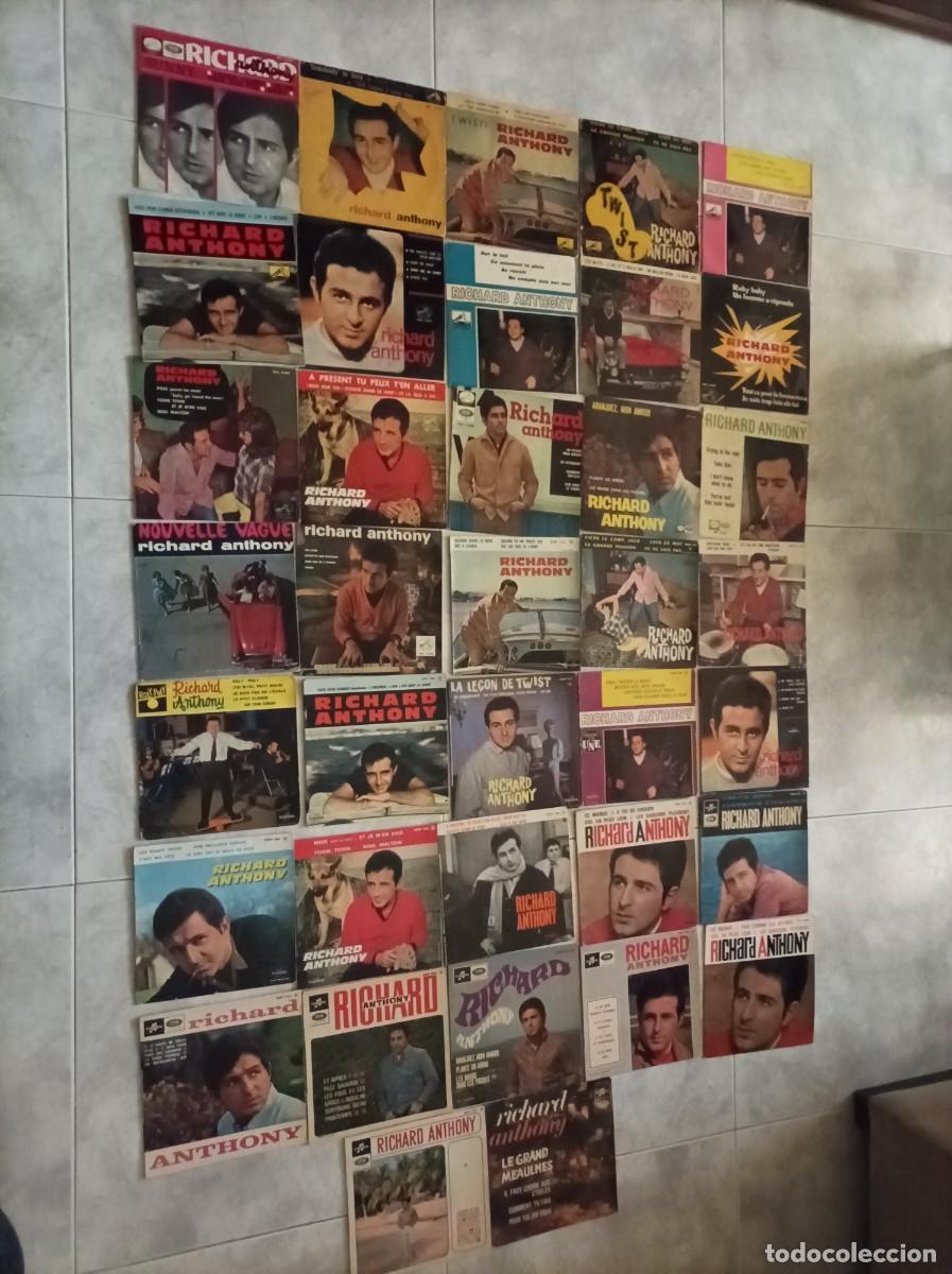 Discos de vinilo: Richard Anthony super lote eps - Foto 2