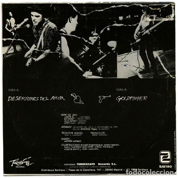 Discos de vinilo: WOM! A2 &ndash; Desertores Del Amor - Foto 2