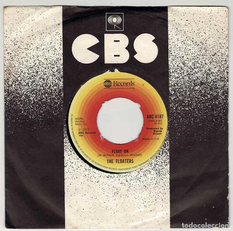 Discos de vinilo: The Floaters - Float On / Everything Happens For A Reason. Single - Foto 1