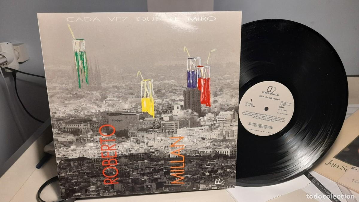 Discos de vinilo: LP ROBERTO MILLAN : CADA VEZ QUE TE MIRO - Foto 1