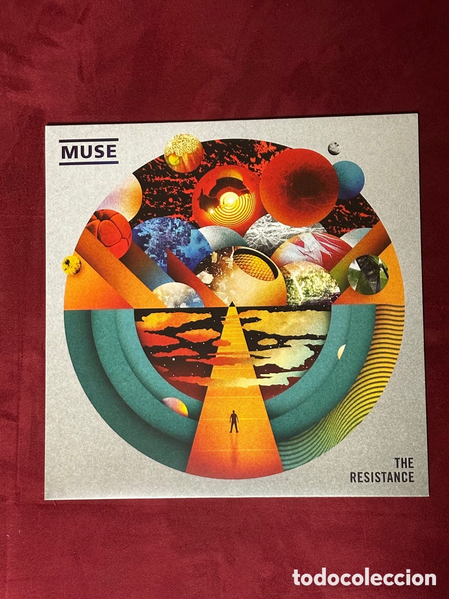 Discos de vinilo: MUSE The Resistance caja de vinilos, CD y DVD - Foto 4