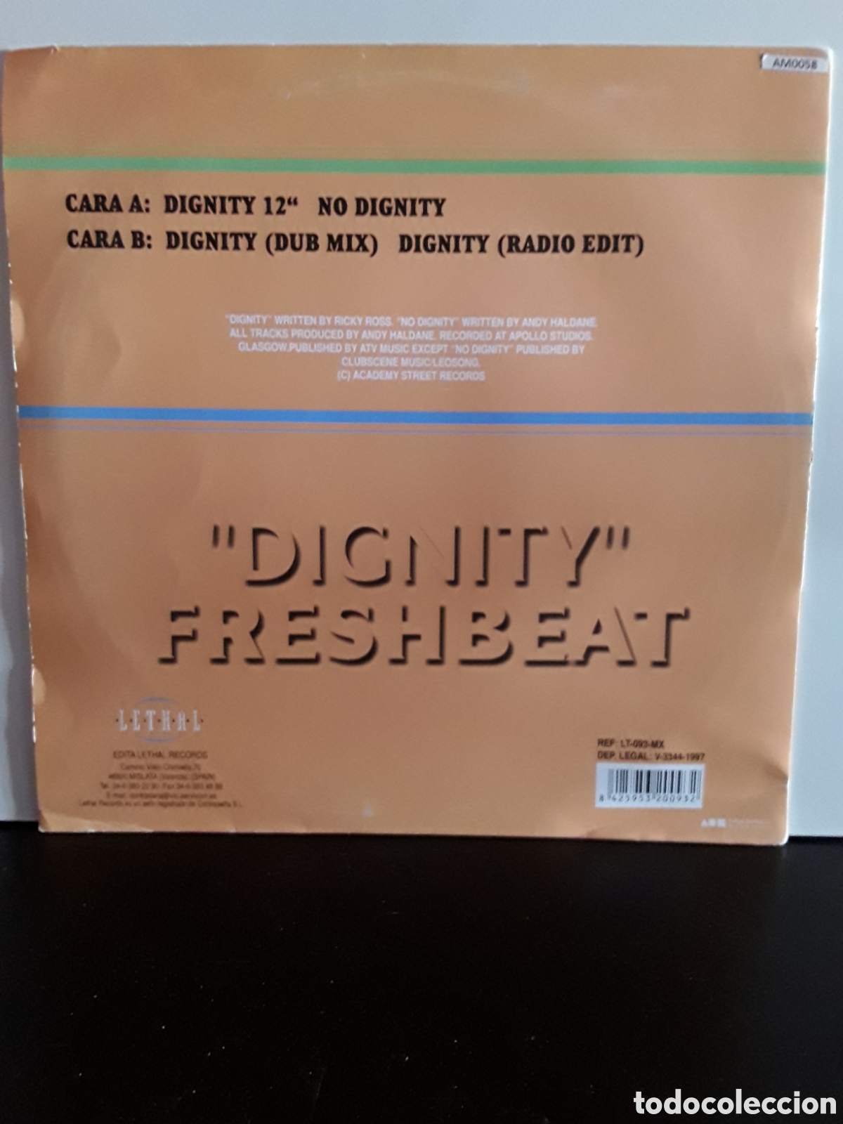Discos de vinilo: Freshbeat &lrm;&ndash; Dignity - Foto 2