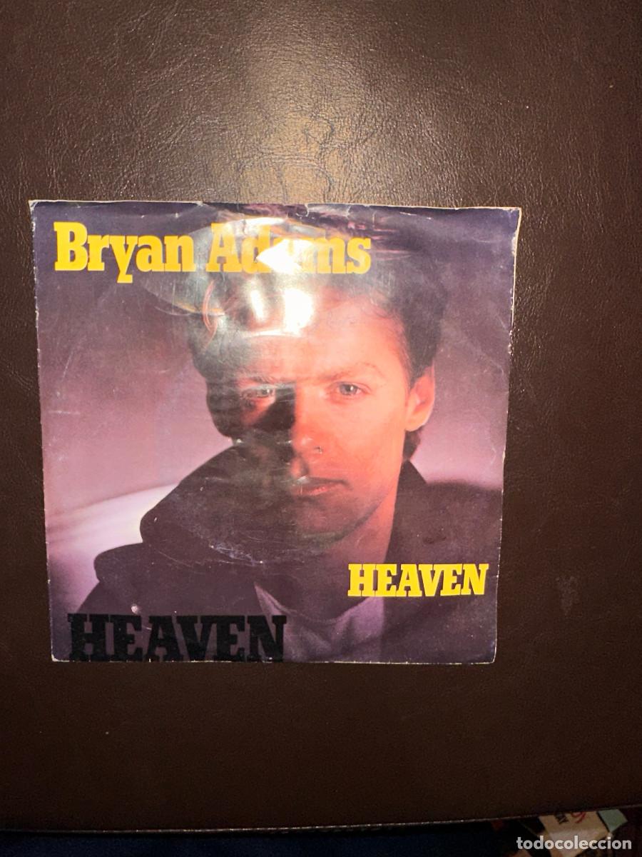 Discos de vinilo: BRYAN ADAMS - HEAVEN -SINGLE - Foto 1