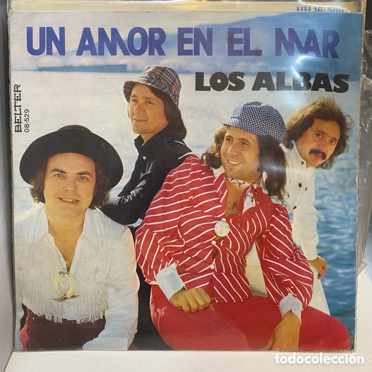 Discos de vinilo: Los Albas - Un Amor En El Mar (7&rdquo;, Single) - Foto 1