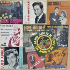 Discos de vinilo: LOTE 10 DICOS DE LUIS AGUILÉ