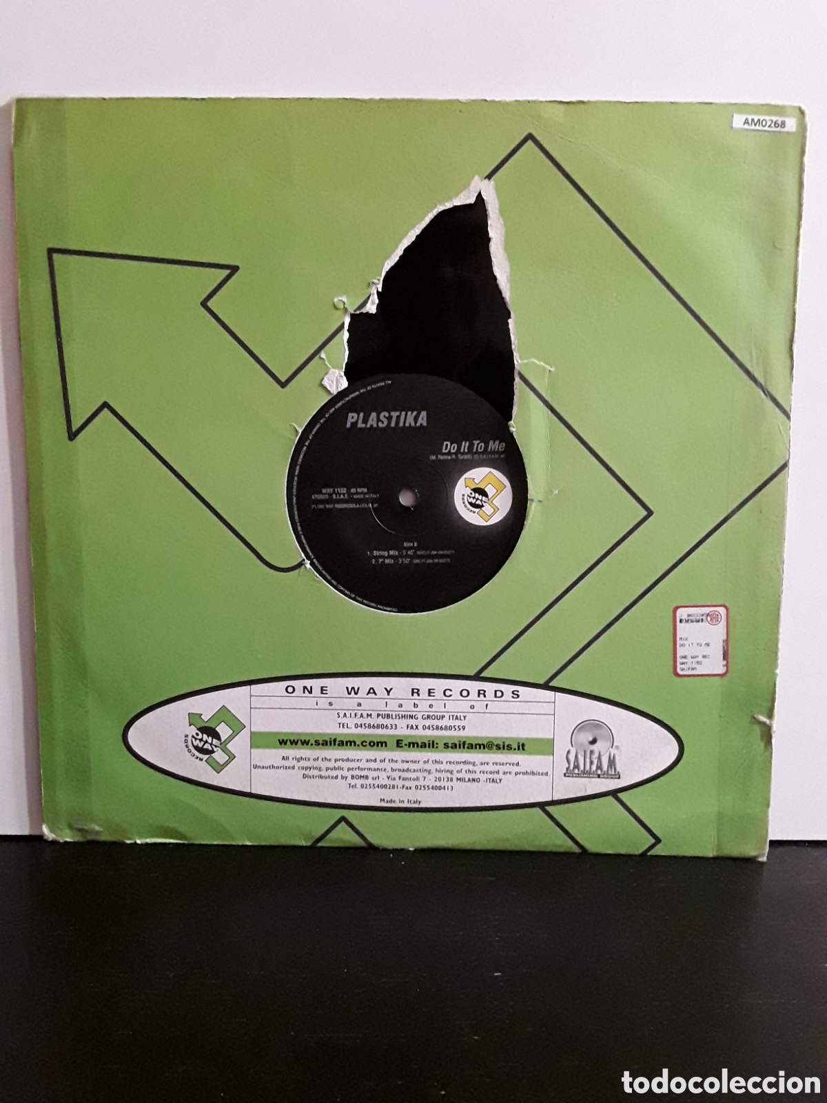 Discos de vinilo: Plastika &ndash; Do It To Me - Foto 2