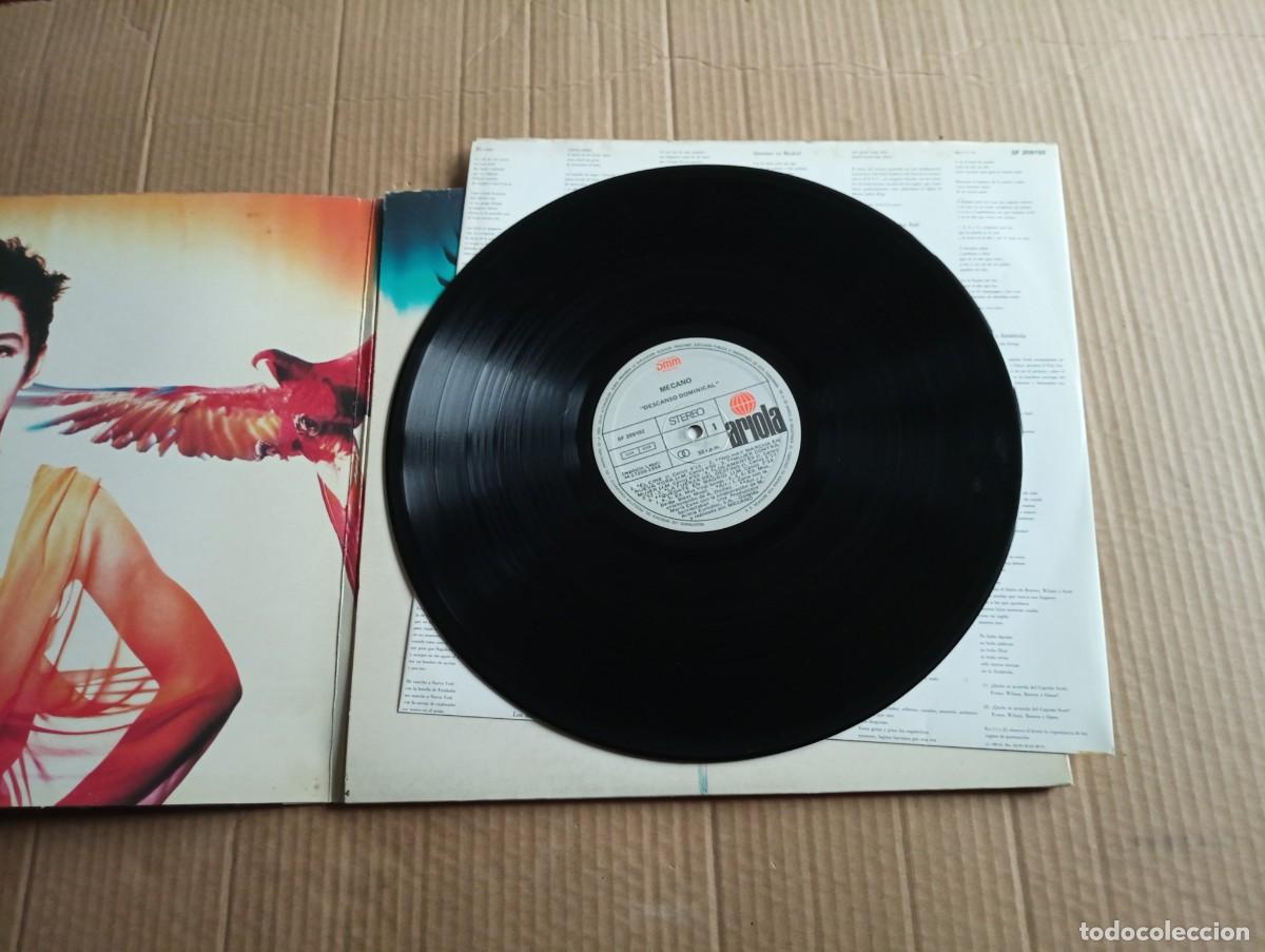 Discos de vinilo: MECANO - DESCANSO DOMINICAL LP 1988 GATEFOLD - Foto 5