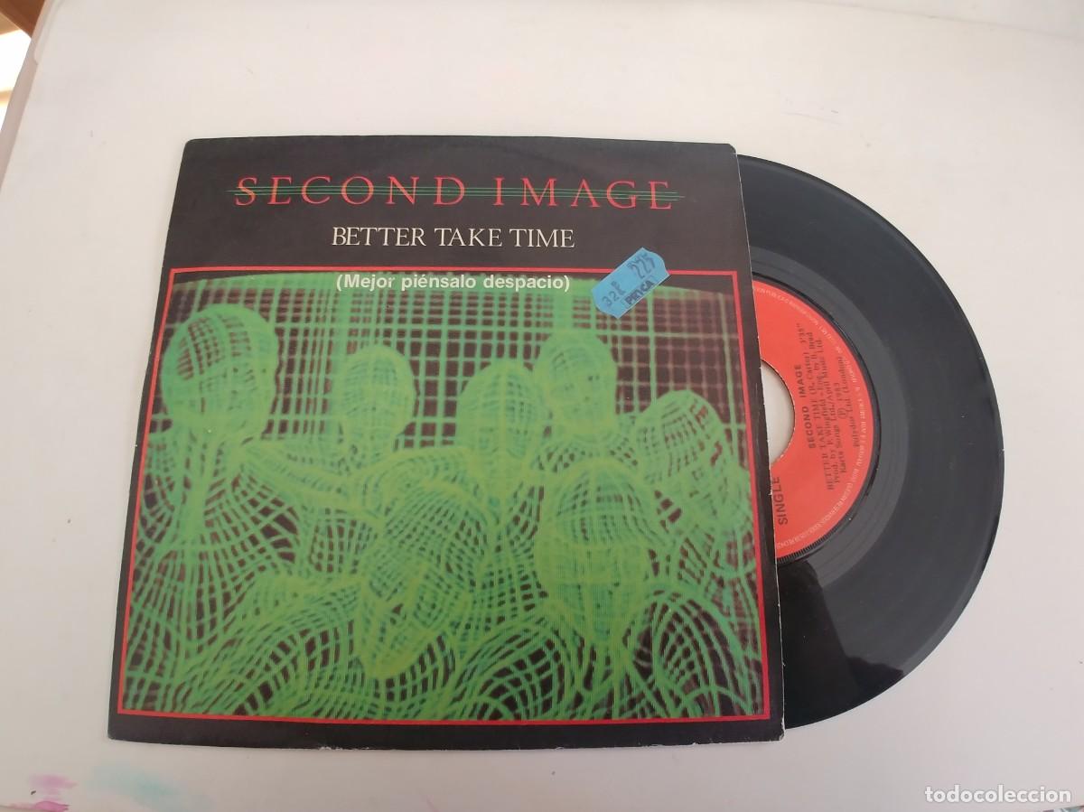 Discos de vinilo: SECOND IMAGE-SINGLE BETTER TAKE TIME-NUEVO - Foto 1