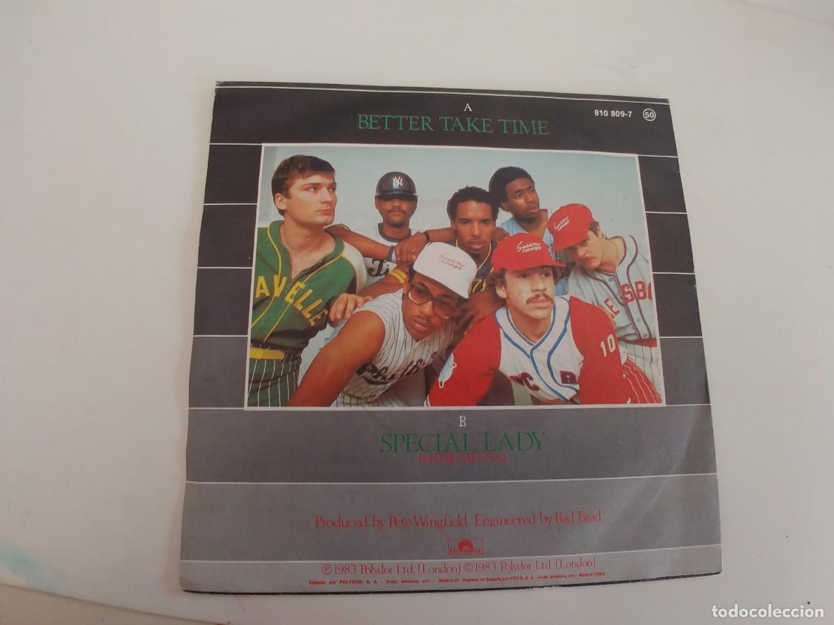 Discos de vinilo: SECOND IMAGE-SINGLE BETTER TAKE TIME-NUEVO - Foto 2