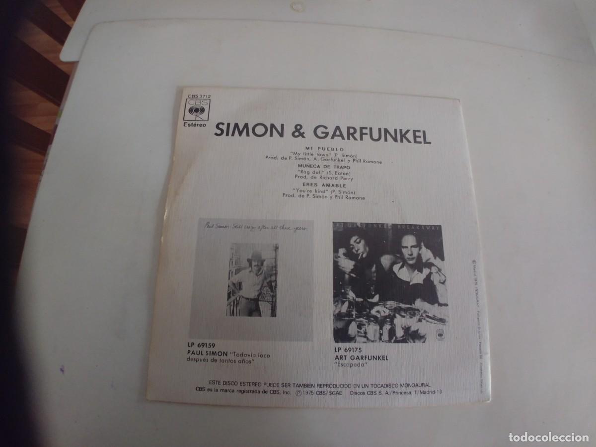Discos de vinilo: SIMON & GARFUNKEL-EP MI PUEBLO +2 - Foto 2