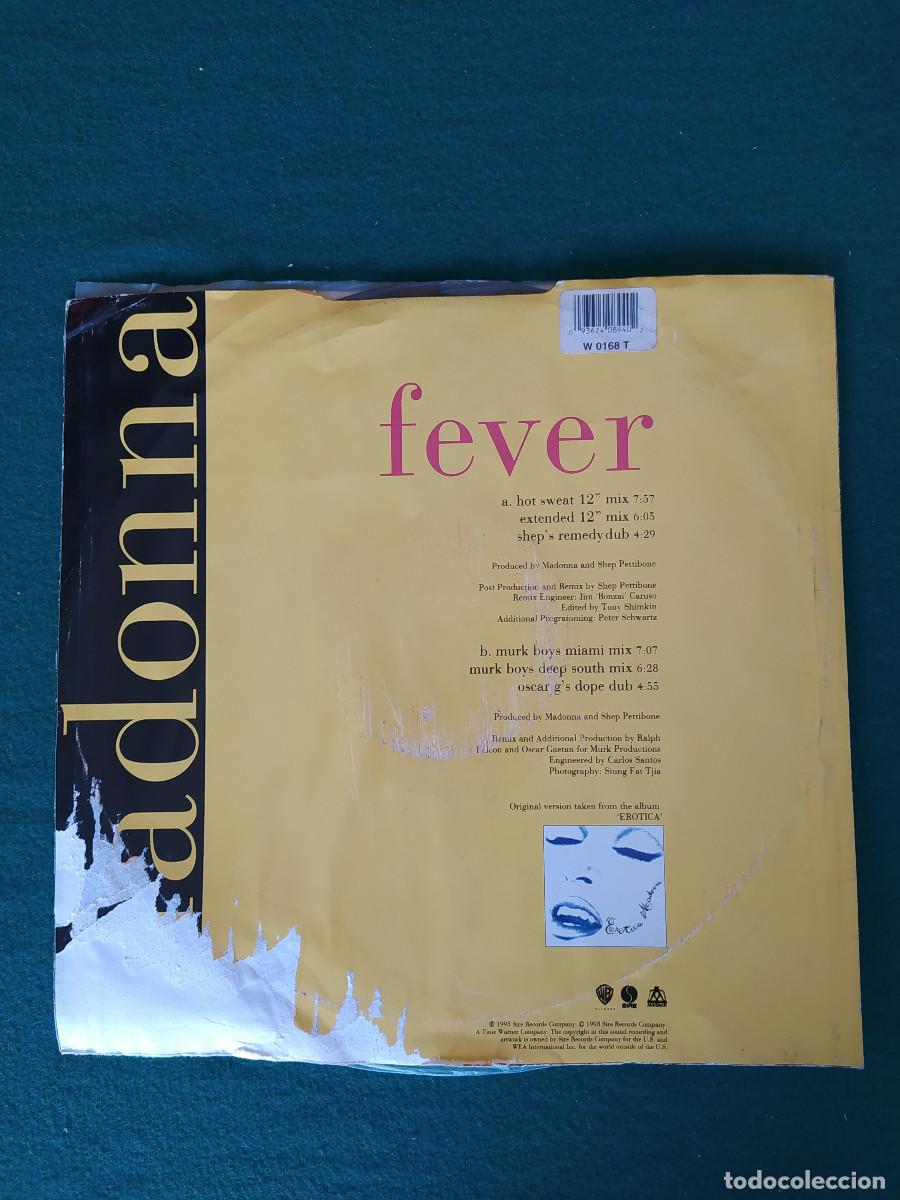 Discos de vinilo: Madonna &lrm;&ndash; Fever ... - Foto 2