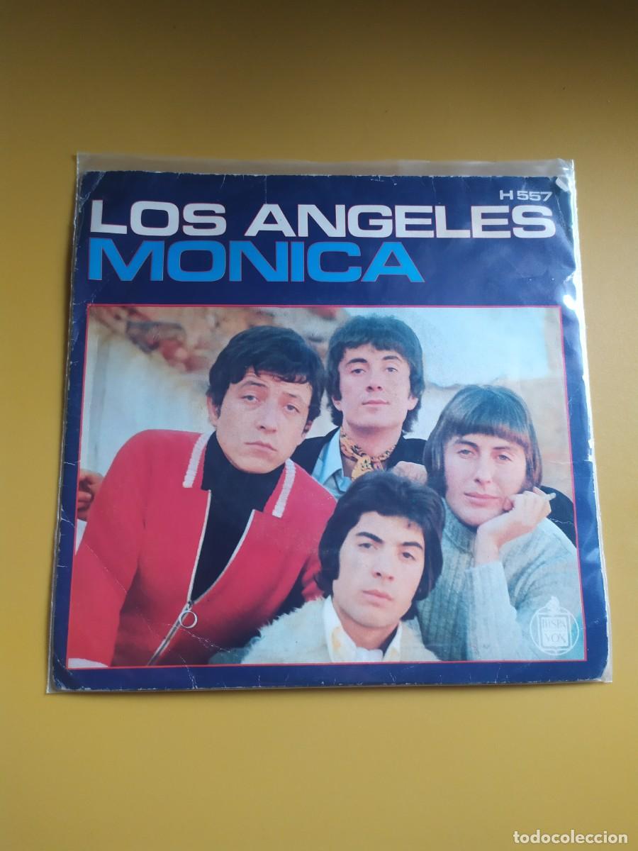Discos de vinilo: Los &Aacute;ngeles - M&oacute;nica / Te present&iacute; 1970 - Foto 1