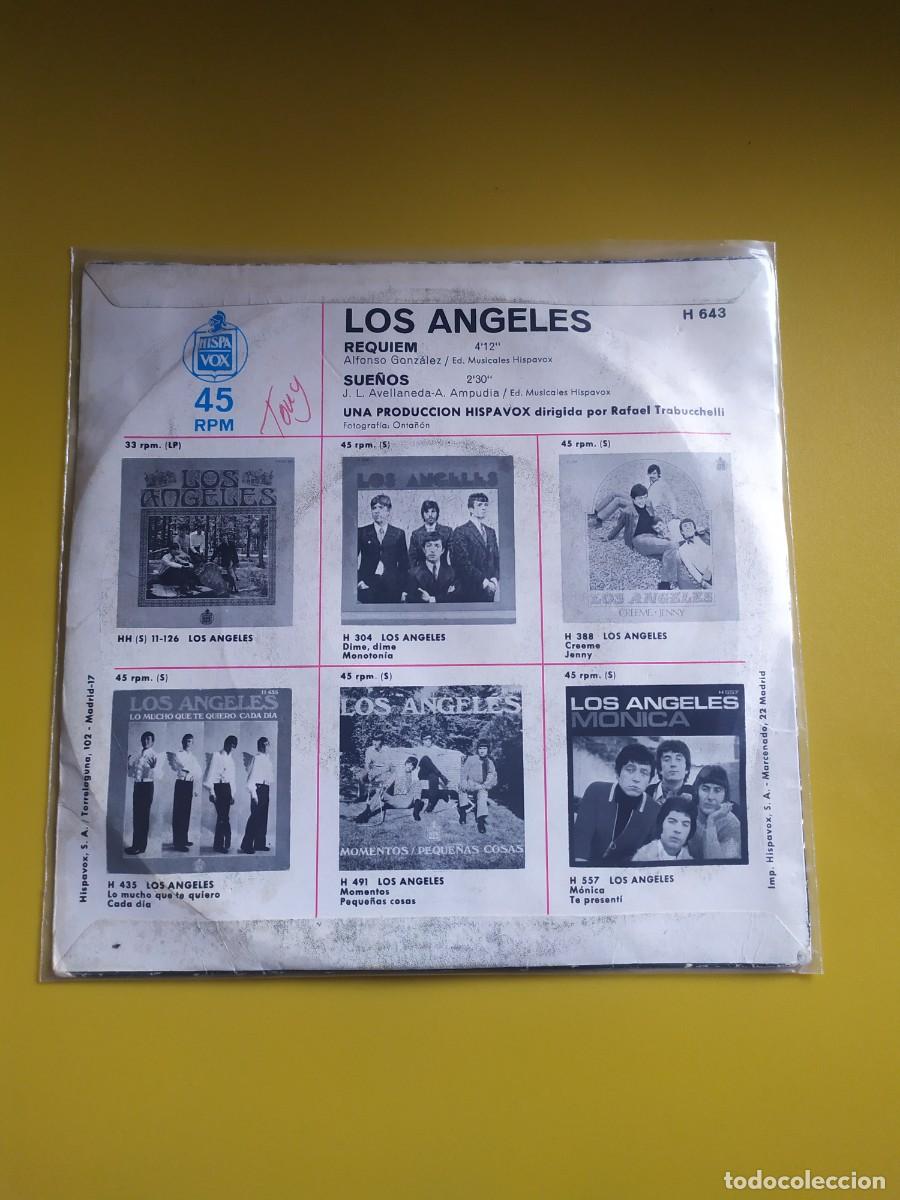 Discos de vinilo: Los &Aacute;ngeles - Requiem / Sue&ntilde;os 1970 - Foto 2