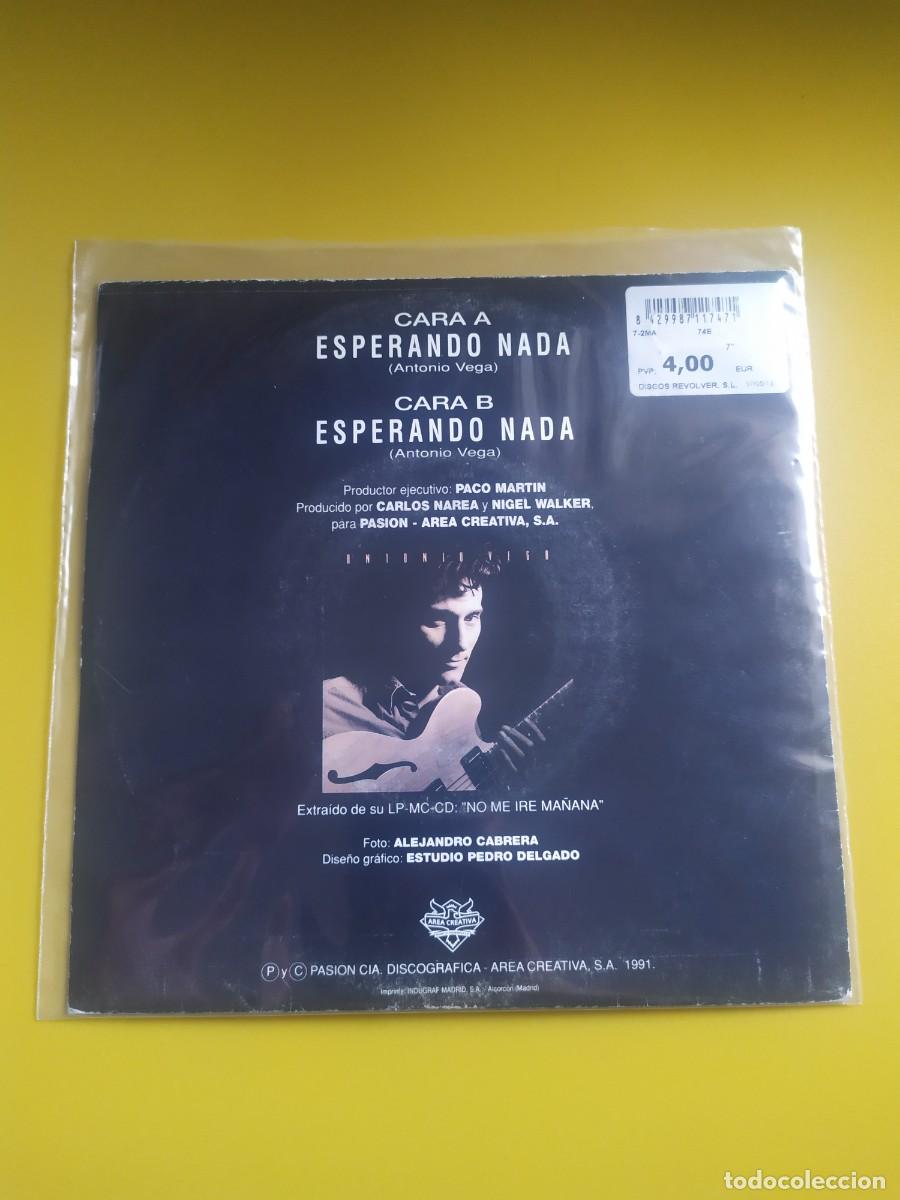 Discos de vinilo: Antonio Vega - Esperando nada 1991 - Foto 2