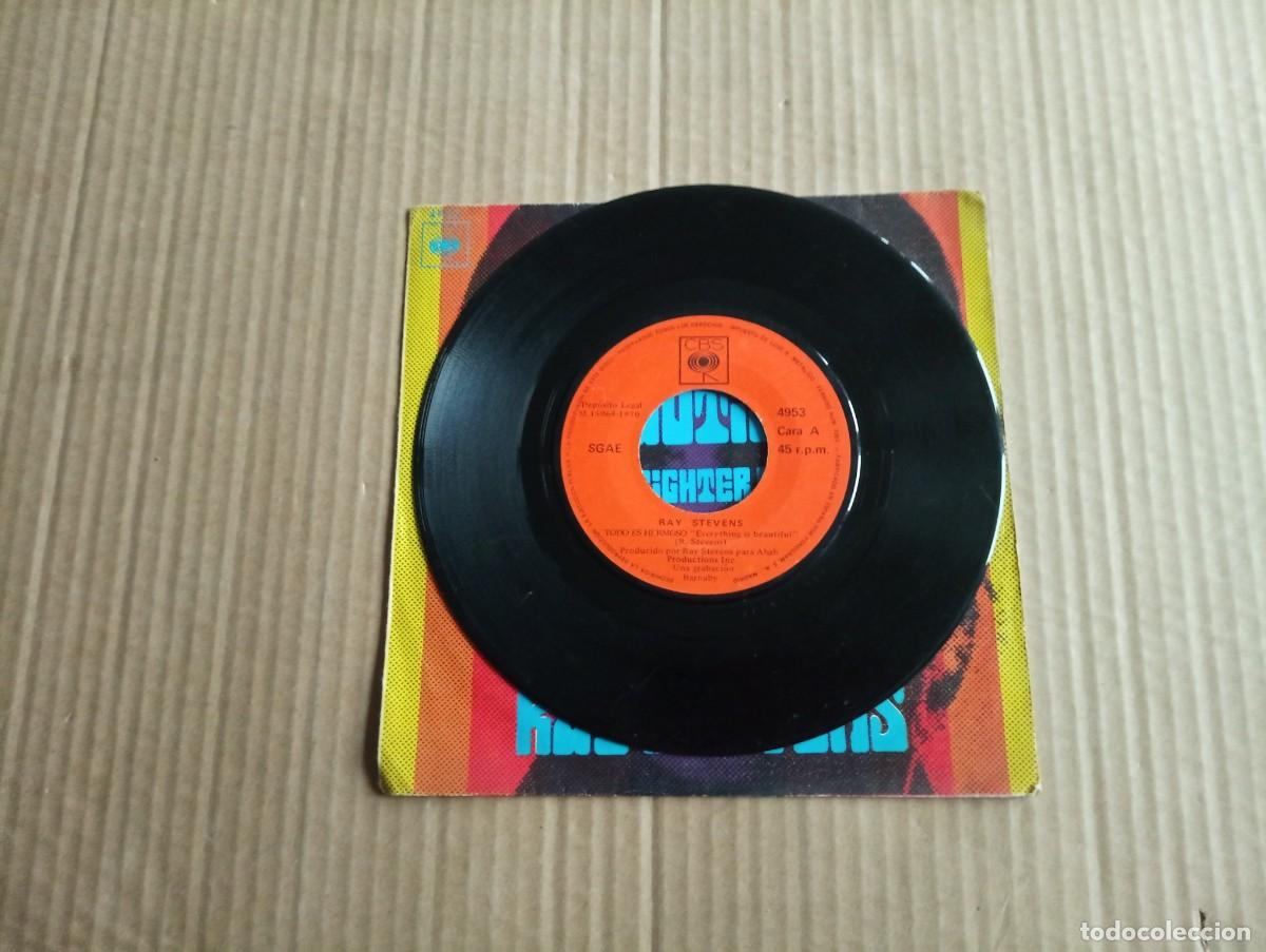 Discos de vinilo: RAY STEVENS - EVERYTHING IS BEAUTIFUL SINGLE 1970 EDICION ESPA&Ntilde;OLA - Foto 2
