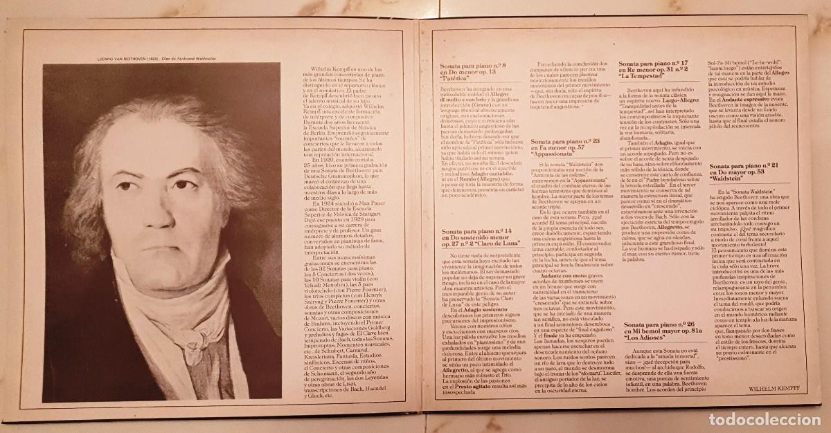 Discos de vinilo: LP BEETHOVEN. 7 DISCOS, 8 LP. - Foto 4