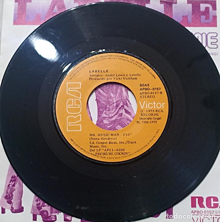 Discos de vinilo: SINGLE LABELLE - SUNSHINE - RCA 1975 - Foto 4