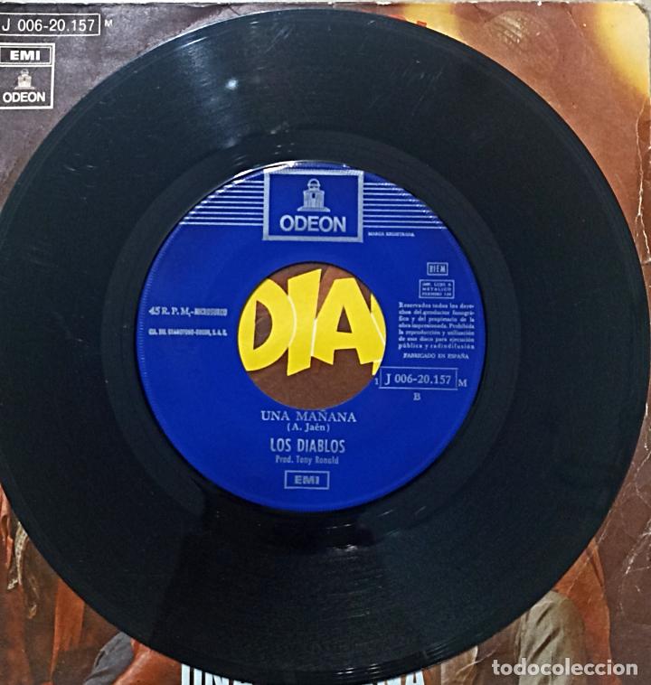 Discos de vinilo: SINGLE LOS DIABLOS - UN RAYO DE SOL - EMI 1970 - Foto 4