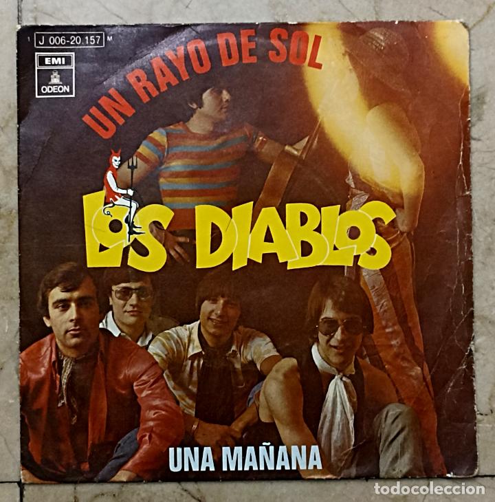 Discos de vinilo: SINGLE LOS DIABLOS - UN RAYO DE SOL - EMI 1970 - Foto 1