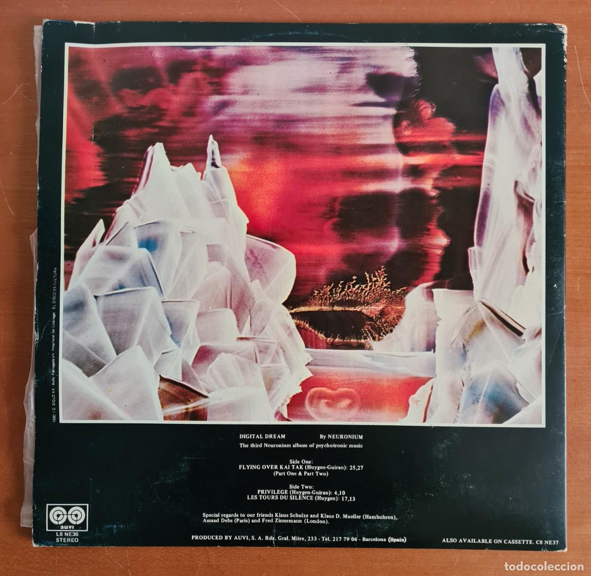Discos de vinilo: Disco Vinilo Digital Dream by Neuronium 1980 - Foto 15