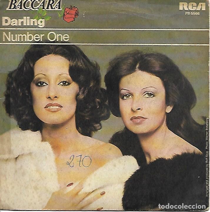 Discos de vinilo: BACCARA - DARLING / NUMBER ONE - RCA 1978 - Foto 1