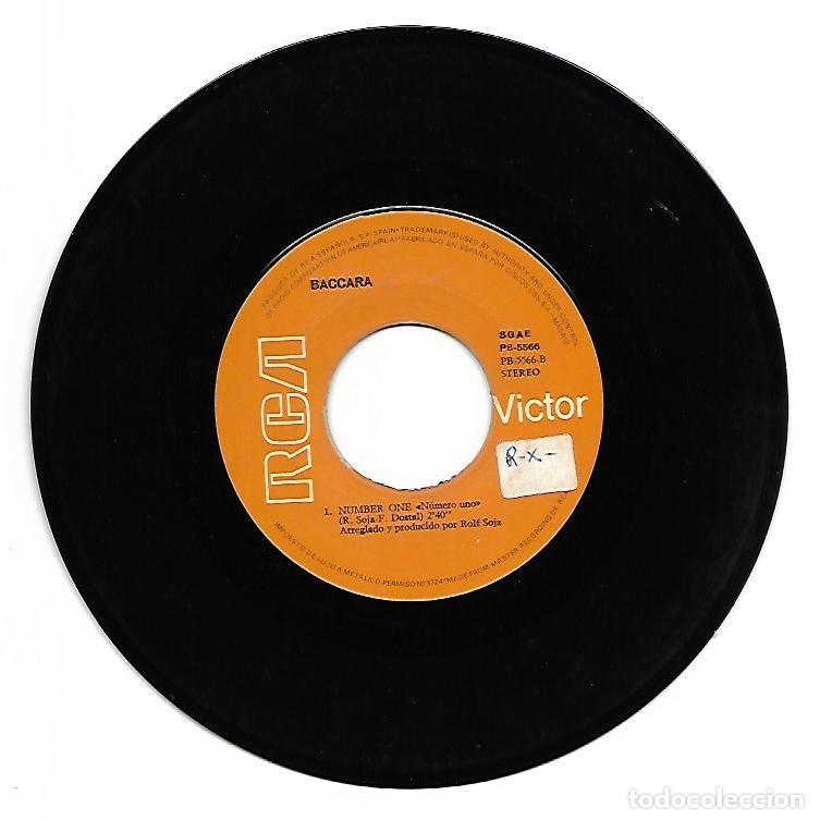 Discos de vinilo: BACCARA - DARLING / NUMBER ONE - RCA 1978 - Foto 3