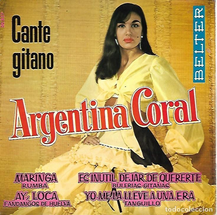 Discos de vinilo: ARGENTINA CORAL - CANTE GITANO - BELTER 1962 - Foto 1