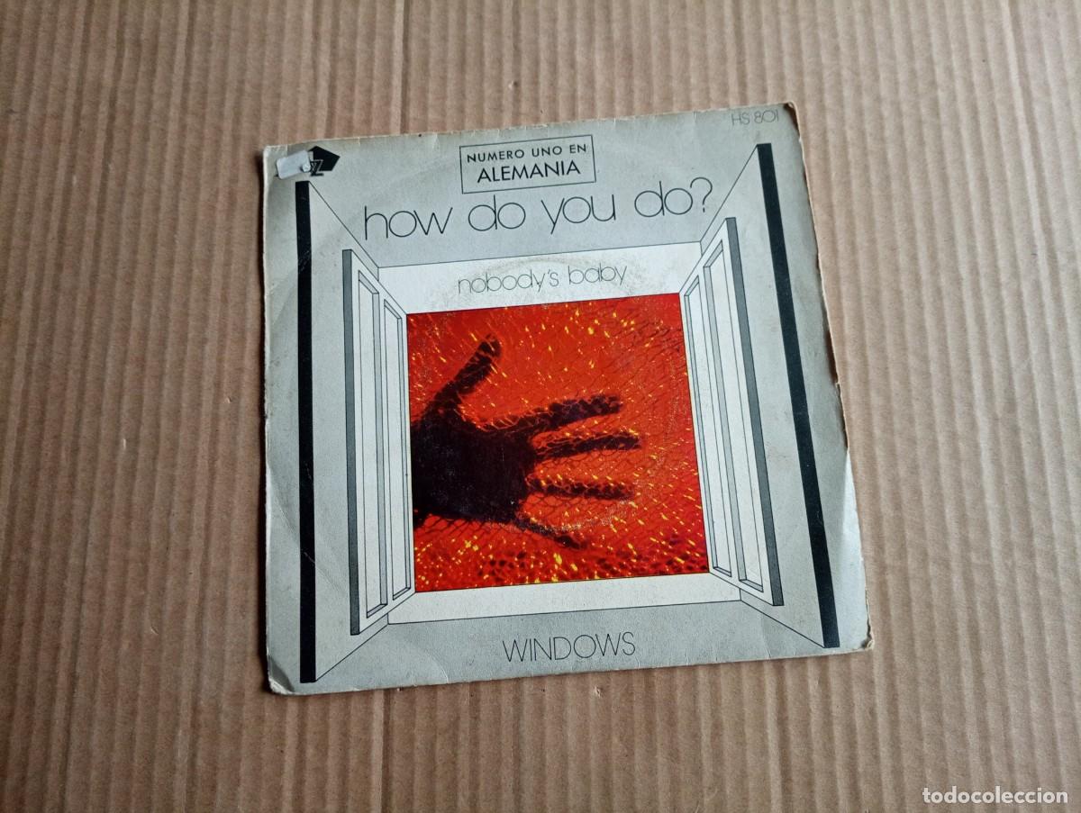 Discos de vinilo: WINDOWS - HOW DO YOU DO ? SINGLE 1972 EDICION ESPA&Ntilde;OLA - Foto 1