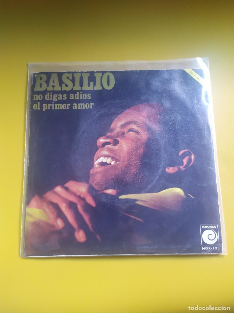 Discos de vinilo: Basilio - No digas adi&oacute;s / El primer amor 1969 - Foto 1