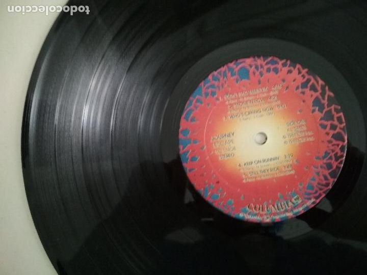 Discos de vinilo: Journey &lrm;&ndash; Escape ED AMERICANA,1981 - Foto 5
