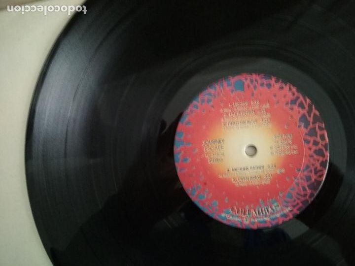 Discos de vinilo: Journey &lrm;&ndash; Escape ED AMERICANA,1981 - Foto 6