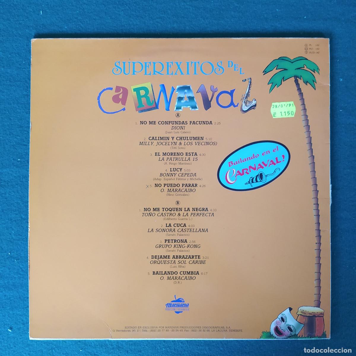 Discos de vinilo: Superexitos Del Carnaval - Foto 2