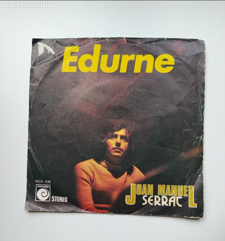 Discos de vinilo: Joan Manuel Serrat - Edurne. SINGLE. TDKDS25B - Foto 1