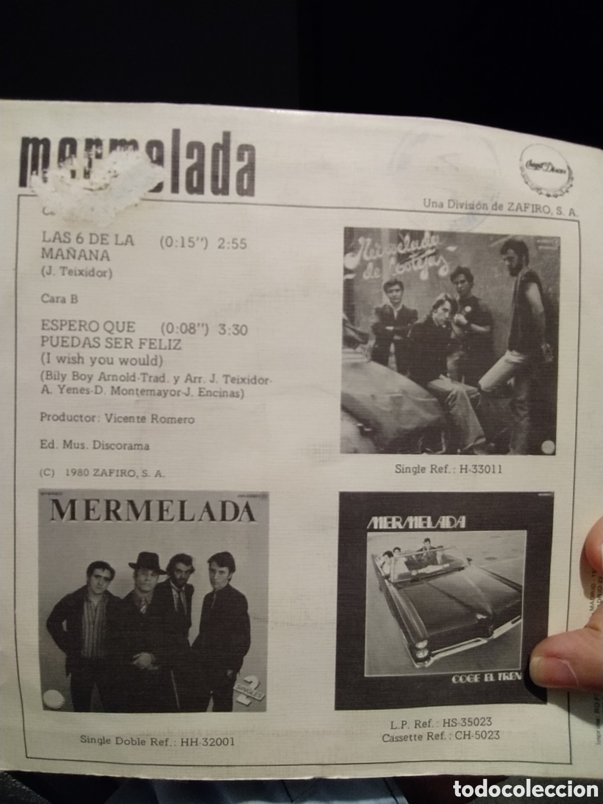Discos de vinilo: Mermelada - Foto 2