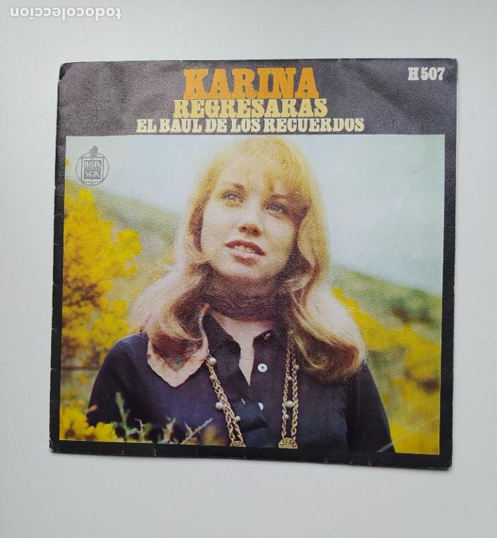 Discos de vinilo: KARINA - REGRESARAS - SINGLE. TDKDS25A - Foto 1