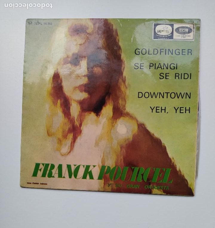 Discos de vinilo: FRANCK POURCEL. GOLDFINGER. EP. TDKDS25A - Foto 1