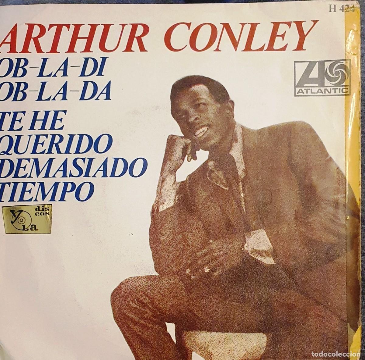 Discos de vinilo: SINGLES ARTHUR CONLEY. OBLADI ABLADA. - Foto 1