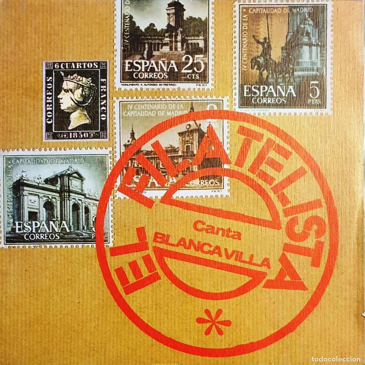 Discos de vinilo: SINGLES EL FILATELISTA. BLANCA VILLA. - Foto 1