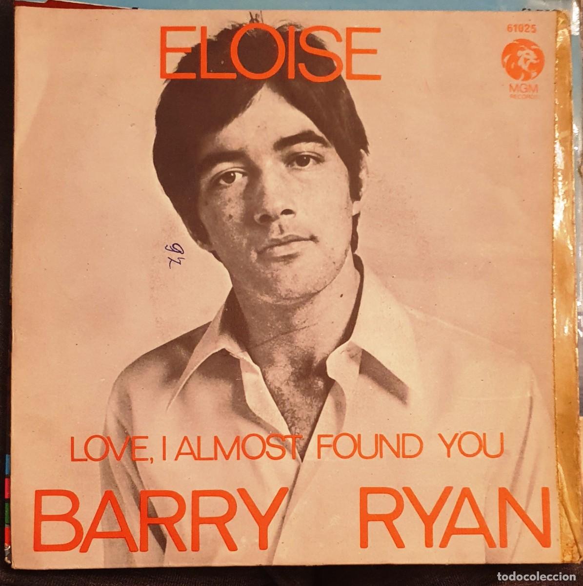 Discos de vinilo: SINGLES BARRY RYAN. ELOISE - Foto 1