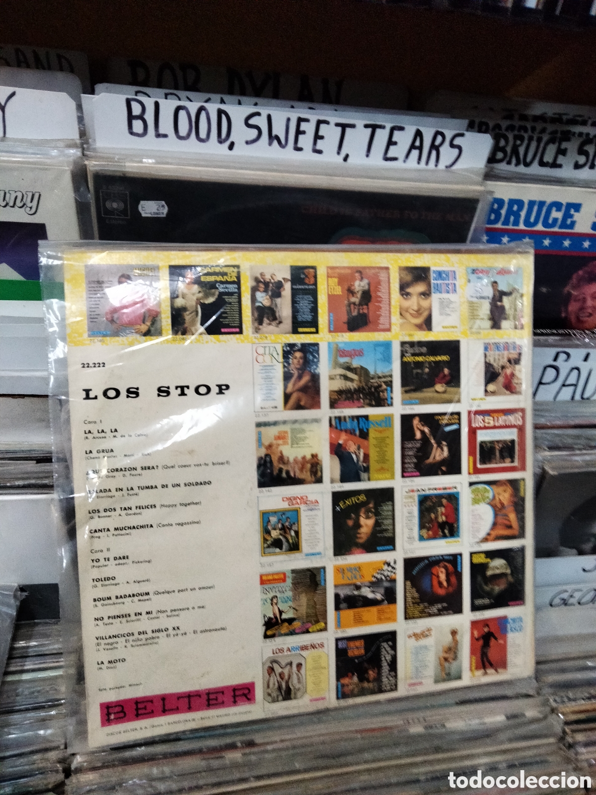 Discos de vinilo: Los stop la la la la gr&uacute;a - Foto 2