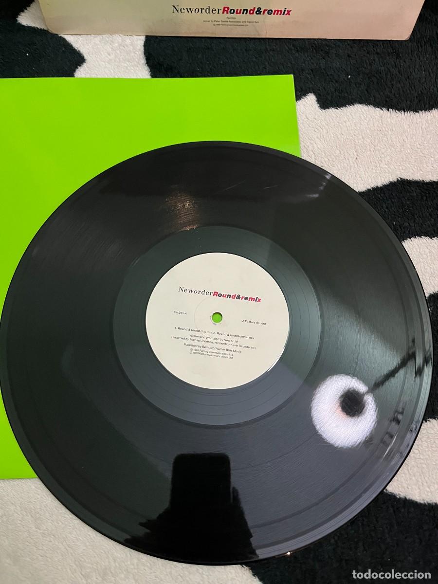 Discos de vinilo: Neworder &lrm;&ndash; Round&remix - Foto 3
