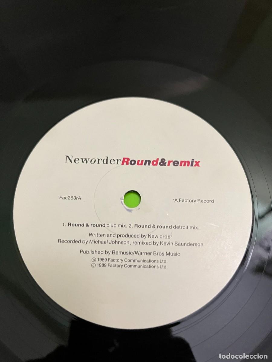 Discos de vinilo: Neworder &lrm;&ndash; Round&remix - Foto 4