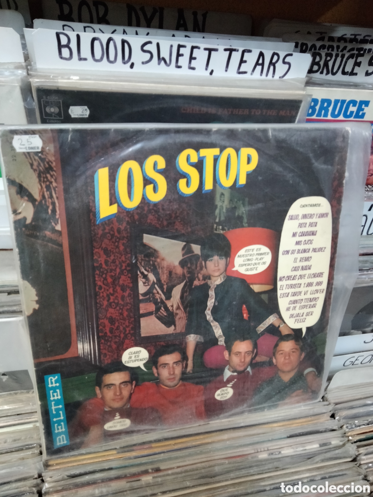 Discos de vinilo: Los stop salud dinero y amor - Foto 1