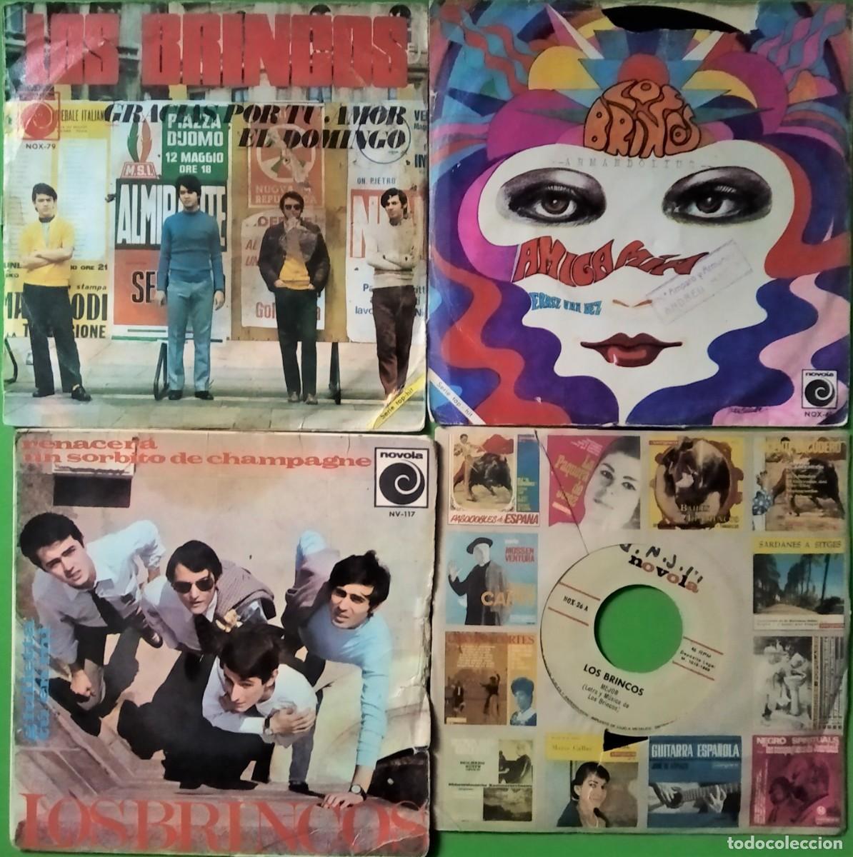 Discos de vinilo: Lote 4 singles de Los Brincos - Foto 1